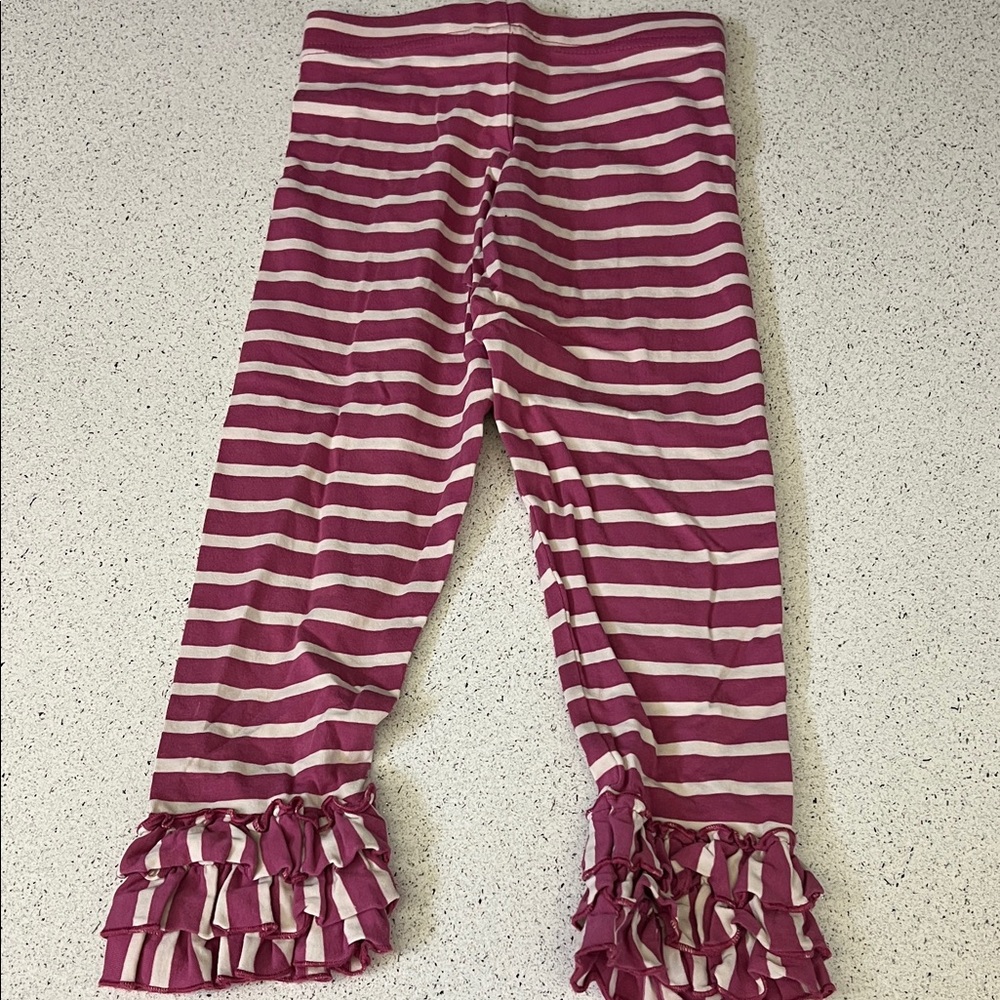 Matilda Jane Striped Ruffle Leggings - Picture 4 of 4